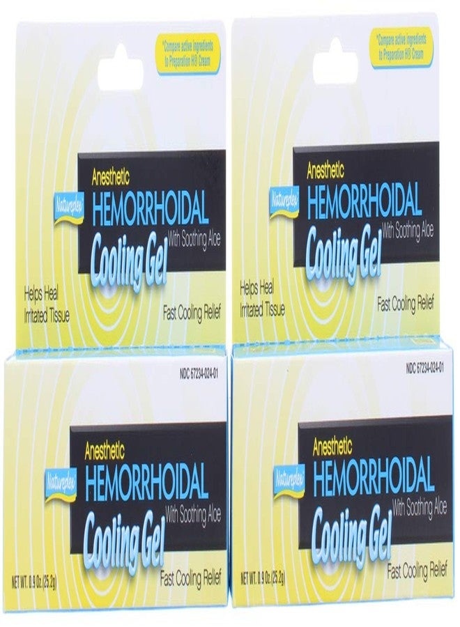 Natureplex Anesthetic Hemorrhoidal Cooling Gel 0.9 oz (2 Pack) – Witch Hazel & Phenylephrine, Soothing Aloe Formula for Temporary Itching, Burning & Swelling Relief - Made in USA - Image 1